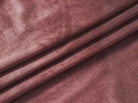 Draperie opaca ELVIO VELVET 140x250 cm, roz vechi. Agatat: Inele metalice