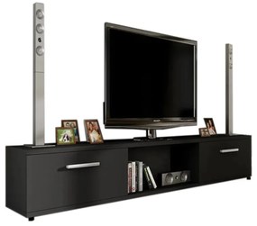 Expedo Comodă TV BALTON RTV, 176x28x40, negru mat