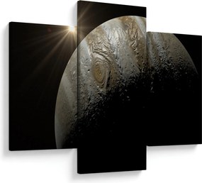 Tablou cu planetă în cosmos (90x60 cm)