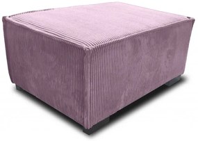 Fotoliu cu taburet SMART SET, lila