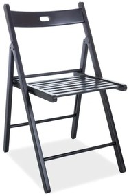 Scaun de sufragerie Stefani (Negru + Negru). Promo -9%. 1050821