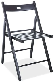 Scaun de sufragerie Stefani (Negru + Negru). Promo -9%. 1050821