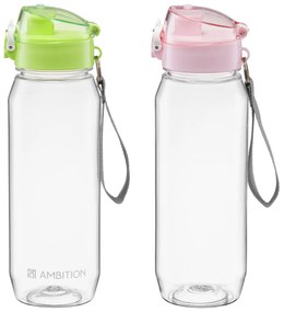 Sticla apa 800ml, mix culori, Sporty - disponibil in display 12 buc, Pret buc, cantitate minima de comanda 12 buc