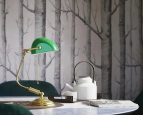 Lampa de birou din alama design clasic Banker