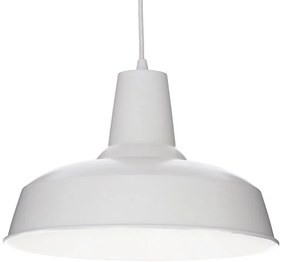 Lustra suspendata / Pendul stil INDUSTRIA Style MOBY SP1 BIANCO 102047