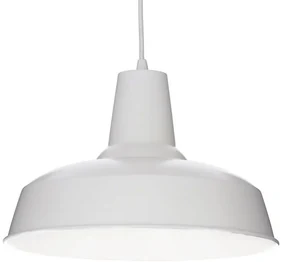 Lustra suspendata / Pendul stil INDUSTRIA Style MOBY SP1 BIANCO 102047
