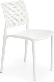 Scaun K514, alb, polipropilena, 42x55x79 cm