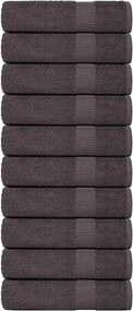 vidaXL Prosoape de duș, FROGN, 10 buc., antracit, 70x140 cm, 360 g/m²