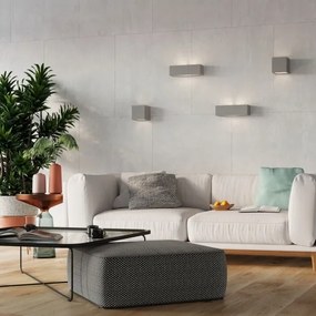 Aplică VEGA 1xE27/60W/230V gri