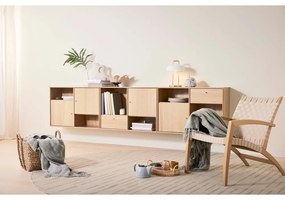 Comodă joasă cu aspect de stejar 267x61 cm Mistral - Hammel Furniture