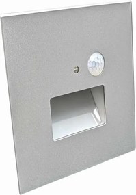 Aplica LED pentru scări cu senzor de mișcare LED/1,5W/230V 3000/4000/6000K gri