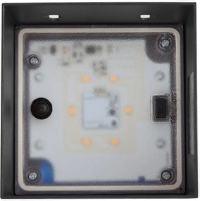 Lampă de perete de exterior neagră cu LED IP65 solar - Charlene