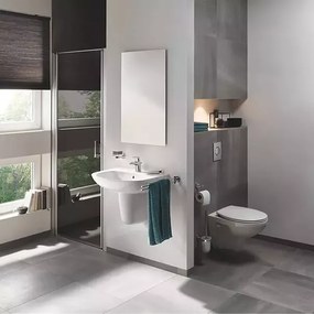 Lavoar suspendat Grohe Bau Ceramic 60 cm alb lucios