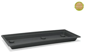 Tăviță sub ghiveci Gardenico Magnus antracit, 100 cm, 100 cm