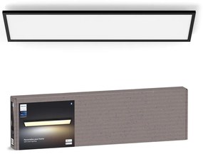 Plafonieră LED dimabilă Philips Hue AURELLE LED/39W/230V 120x30 cm negru