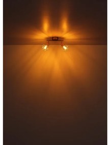 Spot Globo 54802GB-2 XARA I 2xE14/40W/230V auriu