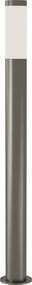 Brilagi - Lampă LED de exterior ELIA 1xE27/7W/230V 4000K IP44 100 cm crom