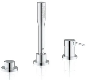 GROHE 19976001 - Baterie pentru cadă ESSENCE, montaj pe 3 găuri, crom lucios