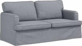 vidaXL Canapea Gri deschis 142 x 80 x 85 cm țesătură