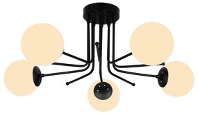 Lustră Squid Lighting Star, înălțime 34 cm, negru