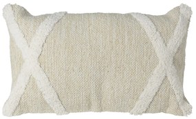 Perna decorativa Rustiq White 30x50 cm