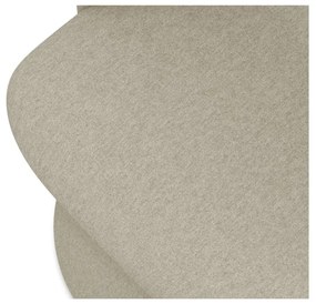 Scaun de sufragerie bej tapițat Kalo – Makamii