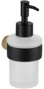 Mexen Base dozator de săpun, negru/auriu - 70882388-57