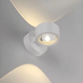 Schöner Wohnen 19331-16 - Aplica de perete LED CHIA, 2xLED/2W/230V, alb