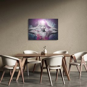 Tablou pe sticlă - Energie (70x50 cm)