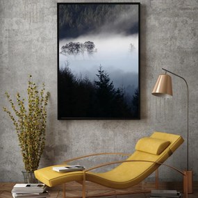 Poster - Păduea în ceață (A4)