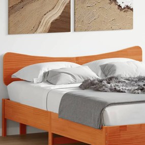 844776 vidaXL Tăblie de pat, maro ceruit, 150 cm, lemn masiv de pin
