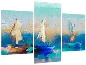 Tablou - Peisaj pictură, pictură (90x60 cm)