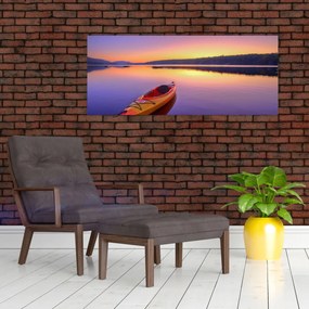 Tablou - Kayak pe lac (120x50 cm)