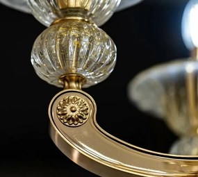 Candelabru 8 brate LUX realizat manual Amy