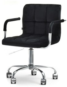 Scaun Elita (negru + crom). 1110023