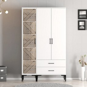 Dulap de haine Kiara PT (Alb). 1088436