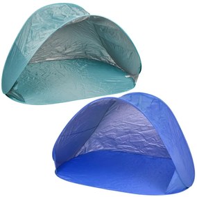 Cort de plaja WINDBREAK cu auto-deschidere, 145x100x80 cm - mai multe culori Culoare: Verde