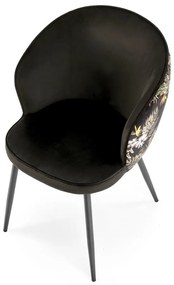 Scaun de bucaterie Nathan, negru