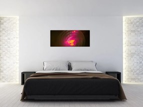 Tablou - abstacție cu spirala (120x50 cm)