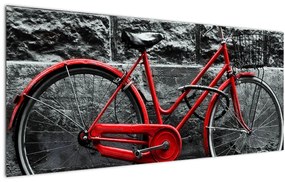 Tablou - Bicicleta istorică (120x50 cm)