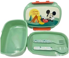 Disney Mickey Nature cutie de sandwich + set de tacâmuri