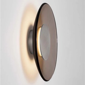 Aplica de perete LED design ambiental Esti maro inchis