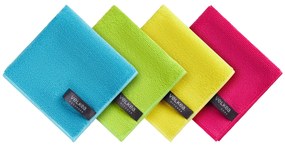 Set 4 lavete XL universale, microfibra, 38 x 38 cm, Velkea