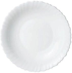 Set farfurii 18 piese, opal, alb Kinghoff KH1875