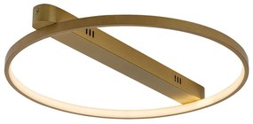 Plafoniera LED din metal auriu Beliza