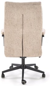Scaun de birou Adriano stofa bej H110 cm