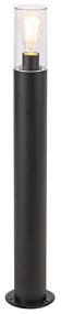 Lampă de exterior modernă în picioare, negru, 80 cm - Rullo