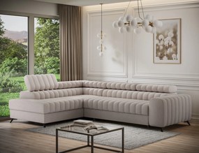 Colțar lemn masiv Kanedo Extensibil 269x204 cm Personalizabil - Dreapta, Nube 20