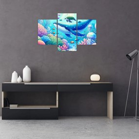 Tablou – Lume subacvatică (90x60 cm)