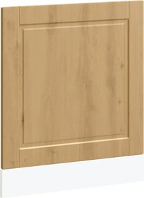 vidaXL Panou pentru mașină spălat vase Stejar Artisan Lemn prelucrat